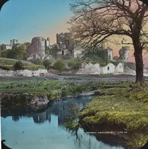 Caerphilly Castle Drucke: Caerphilly Castle