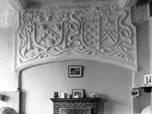 Cumbria England Drucke: Calgarth Hall Heraldry