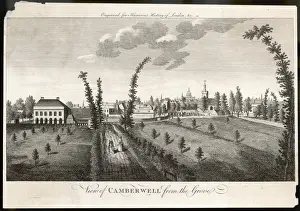 Vintage London Prints Drucke: CAMBERWELL