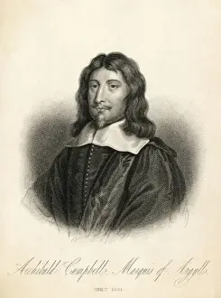 Scottish Statesman Drucke: A Campbell of Argyll