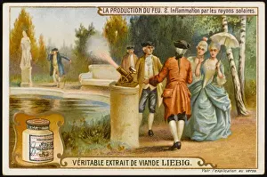 Victorian Era Inventions Drucke: Cannon Powered by Sun