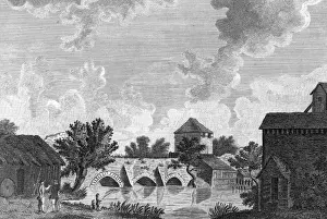 Kent England History Drucke: Canternury Walls