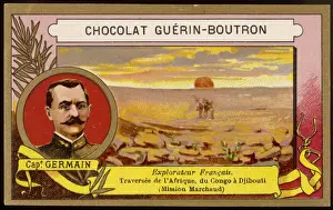 19th Century Exploration Drucke: Capitaine Germain
