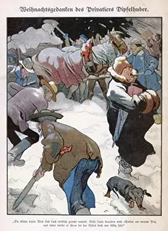 Historical Christmas Scene Drucke: Capitalist & Sweepers