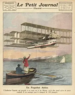Italian Aviation History Drucke: Caproni Transaereo