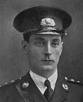 Scottish Novelist Portrait Drucke: Captain Compton Mackenzie, WW1