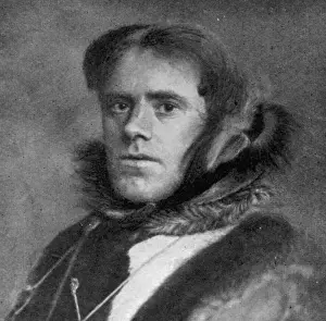 Historical Figure Denmark Drucke: Captain Ejnar Mikkelsen