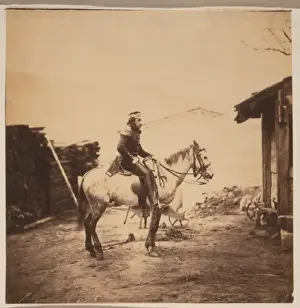 Crimean War Era Portraits Drucke: Captain Lilley, field train