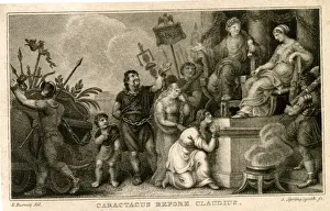 Roman Empire History Drucke: Caractacus before Claudius