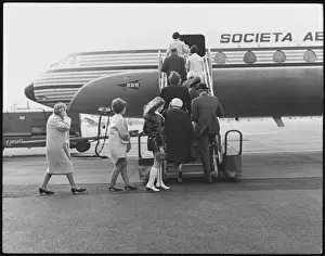 Gatwick Airport History Drucke: Caravelle Jet
