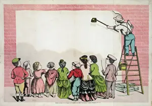 Vintage Advertising Cards Drucke: Show card