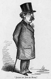 Karikatur des Komikerautors Robert Rees
