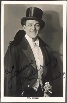 Vintage Film Posters UK Drucke: Carl Brisson / Signed