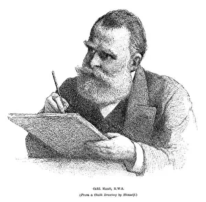 Drucke von KARL HAG Deutscher Englisch-Künstler Datum: 1820 - 1915 Carl Haag Drucke: Karl Haaß (Selbst)