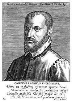 German Historical Figures Drucke: CARL LANGE
