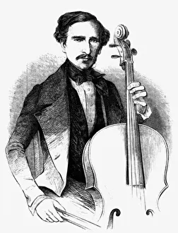 Gerahmter Druck : Karl Schubert