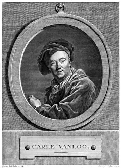 French Baroque Paintings Drucke: Carlo Vanloo - 2