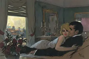 Florence Italy Art Drucke: Carol Day in Florence by David Wright