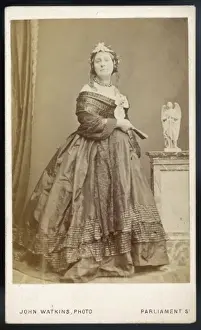 English Author Biography Drucke: Caroline Norton / Cdv