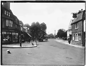 Drucke von Karshalton, London Borough von Sutton Sutton Drucke: Carshalton - 1928
