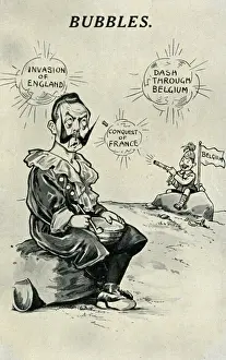 WW1 Cartoons Drucke: Cartoon, Bubbles, WW1
