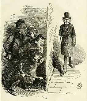 Kartoon, Nächsten Wochen Basherw , W.E.Gladstone