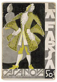 Baroque Style Illustrations Drucke: Casanova / Orbok Play