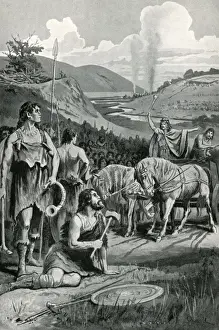 Ancient Celtic Warriors Drucke: Cassivellaunus