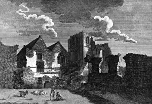 Norfolk Castles Drucke: Castle Acre