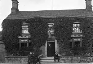 Derbyshire Drucke: Schlosshotel in Bakewell