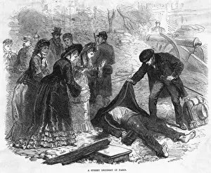 Historical Conflict Photography Drucke: A CASUALTY