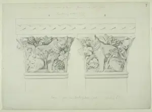 Alfred Waterhouse Design Drucke: Cat design