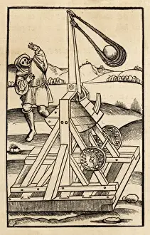 Medieval Warfare Weapons Drucke: Catapult C15