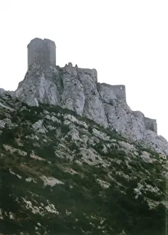 French Medieval Castles Drucke: Cathar Castle / Queribus