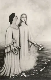 Angelic Presence In Art Drucke: Catherine Muller