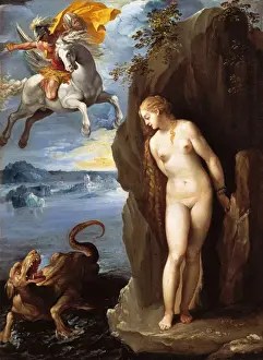 Mannerist Paintings Drucke: Cavaliere d