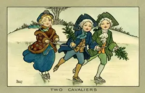Florence Hardy Prints Online Drucke: Two cavaliers