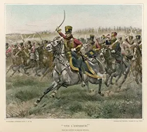 French Cavalry Charge Drucke: Cavalry Charge 1807