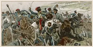 Crimean War Pictures Drucke: Cavalry at Inkerman 1854