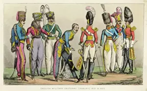 British Cavalry Drucke: Cavalrymen not on horseback