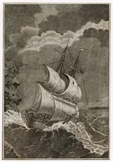 British Explorers History Drucke: Cavendish / Magellan