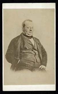 Italian Statesman Drucke: Cavour / Negretti Cdv