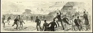 England V Australia Cricket Drucke: Celebrations at the Oval