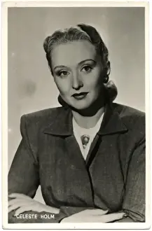 Hollywood Entertainment History Drucke: Celeste Holm