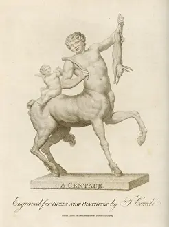 Zentaur und Hasen