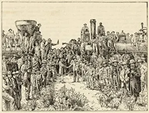 Transcontinental Railroad History Drucke: Central / Union Pacific