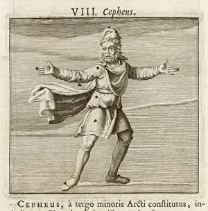 Ancient Greek Gods And Goddesses Drucke: CEPHEUS 1681