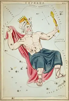 Ancient Astronomy Prints Drucke: Cepheus