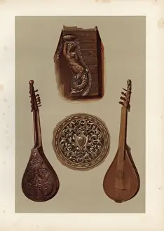 William Gibb Illustration Drucke: Cetera or cither