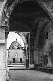 Jerusalem Drucke: Kettenpforte, Tempelberg, Jerusalem